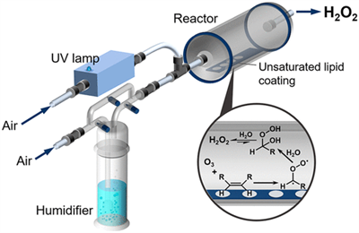 英文文献（Picarro PI2114）Formation of Gas-Phase Hydrogen Peroxide via Multiphase Ozonolysis of Unsaturated Lipids